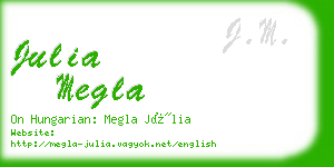 julia megla business card